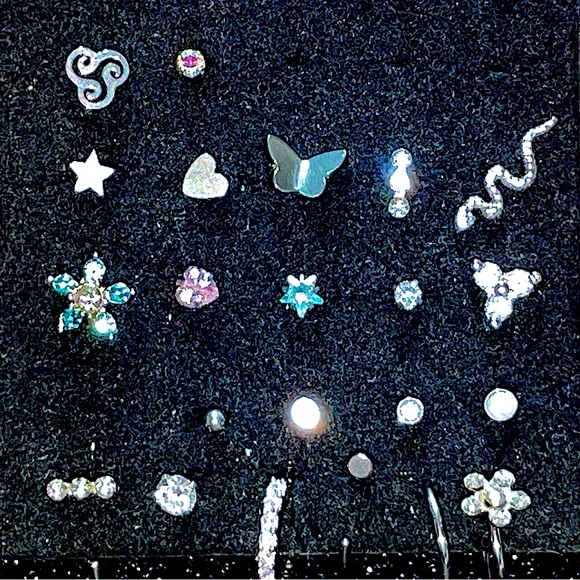 Nose rings multi colored - Picture 2 of 9